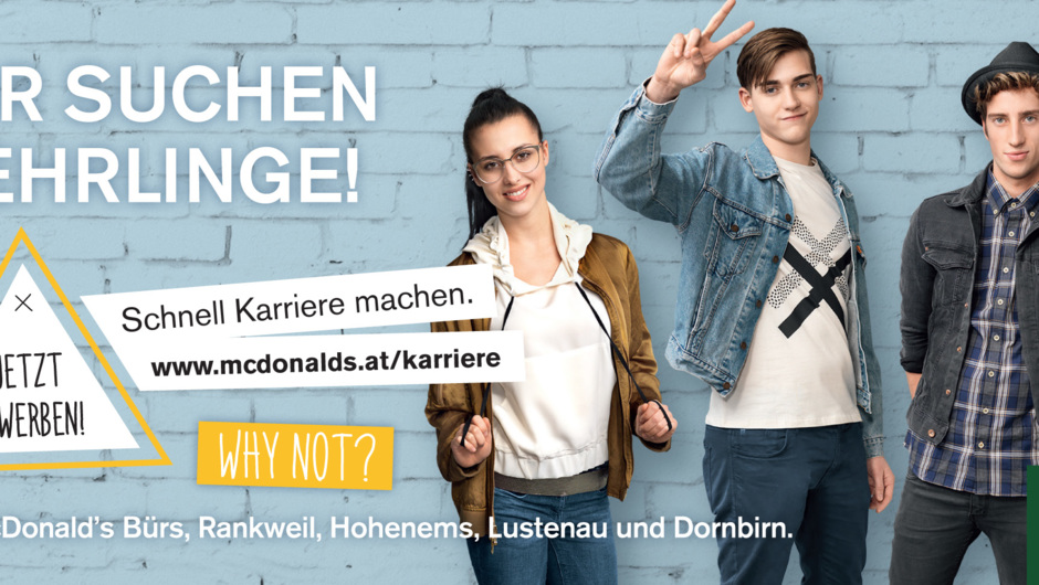 Lehre bei McDonalds Lehre bei McDonalds